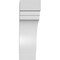 Ekena Millwork 5-in. W x 12-in. D x 16-in. H Pescadero Architectural Grade PVC Knee Brace BRCP05X12X16PEC - alternate 2